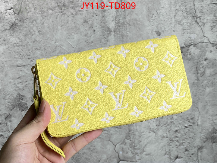 LV Bags(TOP)-Wallet,ID: TD809,$: 119USD