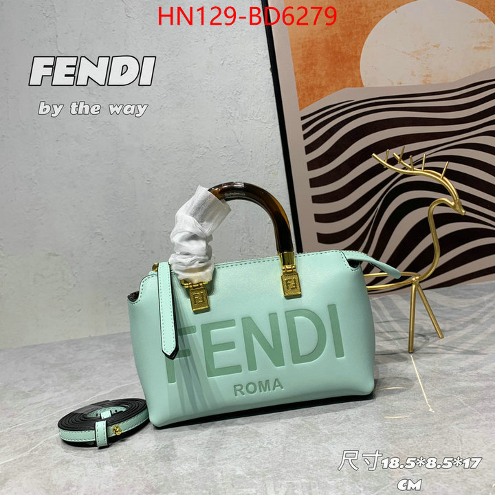 Fendi Bags(4A)-By The Way-,cheap high quality replica ,ID: BD6279,$: 129USD