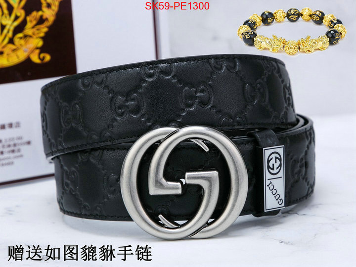 Belts-Gucci,mirror copy luxury , ID: PE1300,$: 59USD