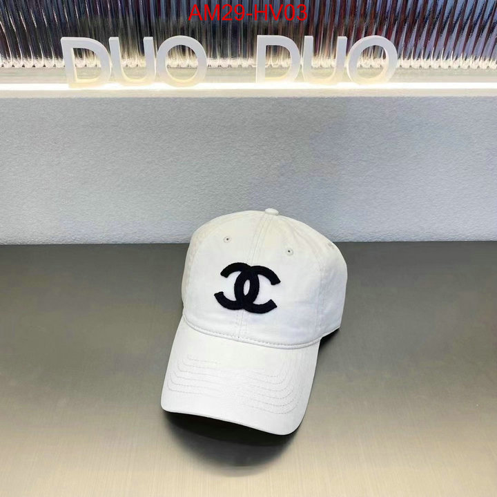 Cap (Hat)-Chanel,buy first copy replica , ID: HV03,$: 29USD