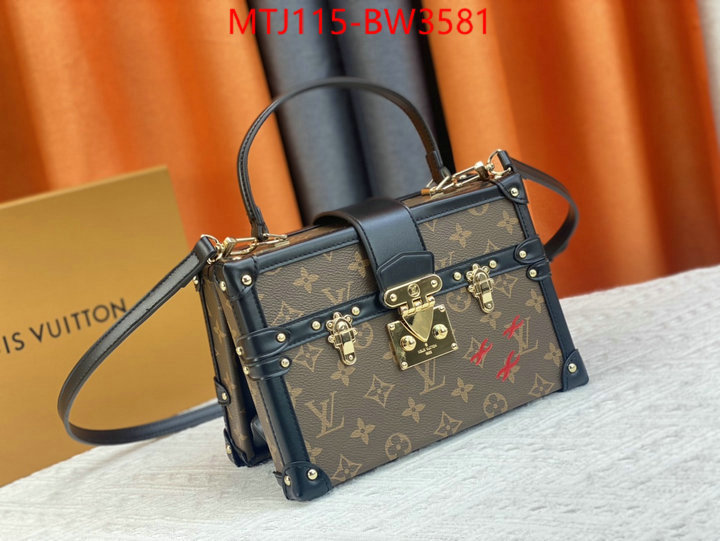 LV Bags(4A)-Petite Malle-,shop designer replica ,ID: BW3581,$: 115USD