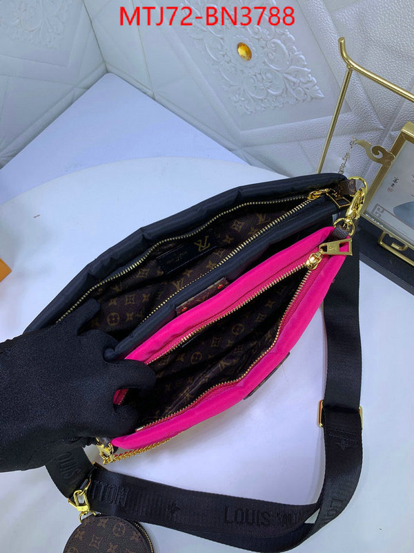 LV Bags(4A)-New Wave Multi-Pochette-,the best affordable ,ID: BN3788,$: 72USD