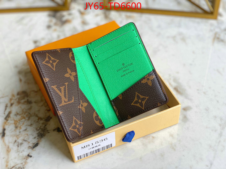 LV Bags(TOP)-Wallet,ID: TD6600,$: 65USD