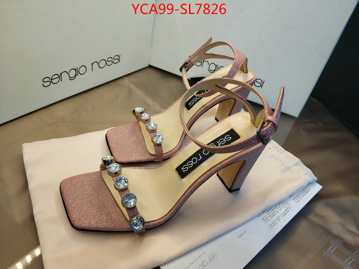 Women Shoes-Sergio Rossi,2023 aaaaa replica customize ,wholesale replica , ID: SL7826,$: 99USD