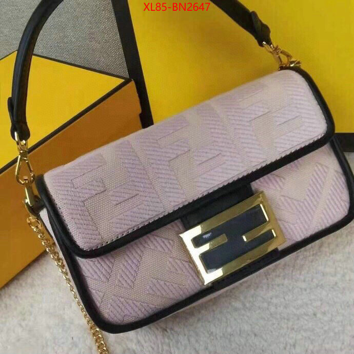 Fendi Bags(4A)-Baguette-,designer replica ,ID: BN2647,$: 85USD