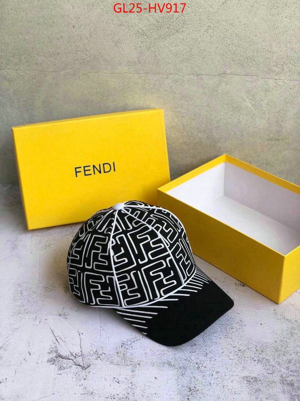 Cap (Hat)-Fendi,brand designer replica , ID: HV917,$: 25USD