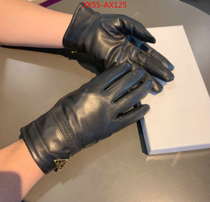 Gloves-Prada,replica shop , ID: AX125,$: 55USD