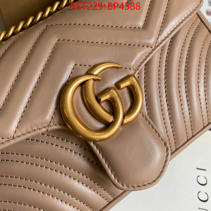 Gucci Bags(TOP)-Marmont,top fake designer ,ID: BP4388,$: 229USD