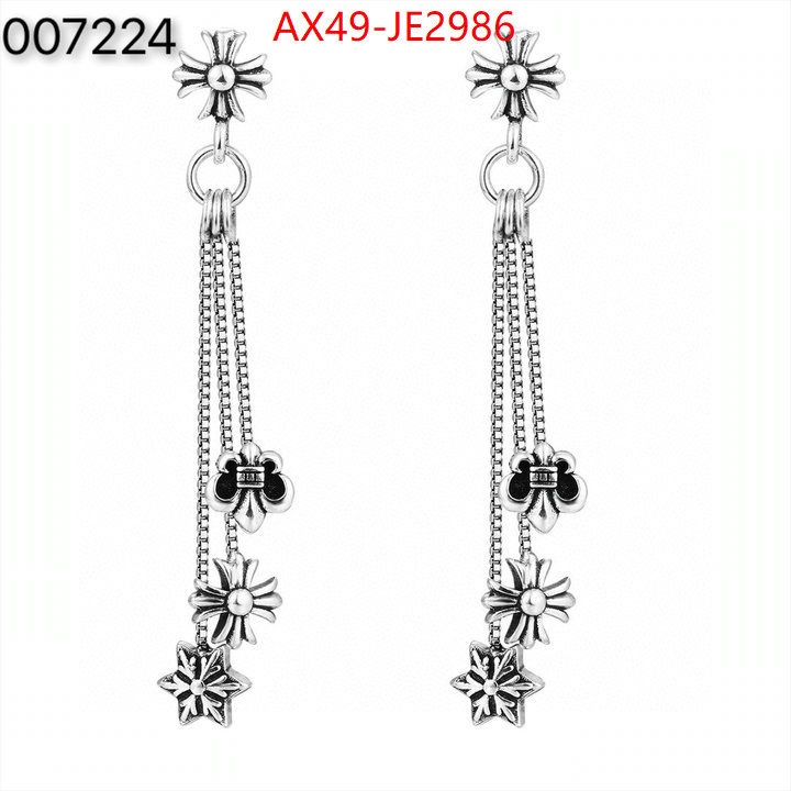Jewelry-Chrome Hearts,buy sell ,ID: JE2986,$: 49USD