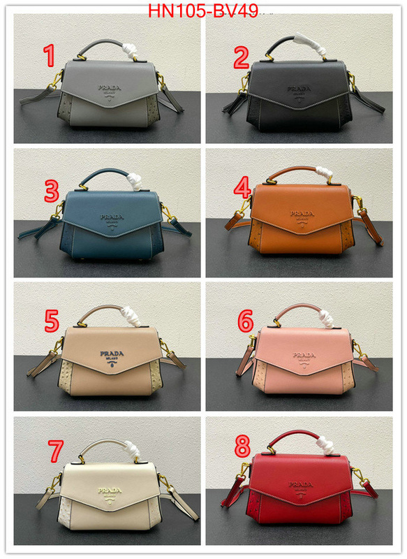 Prada Bags(4A)-Diagonal-,what is a 1:1 replica ,ID: BV49,$: 105USD