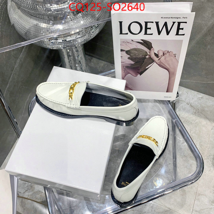 Women Shoes-CELINE,online from china designer , ID: SO2640,$: 125USD