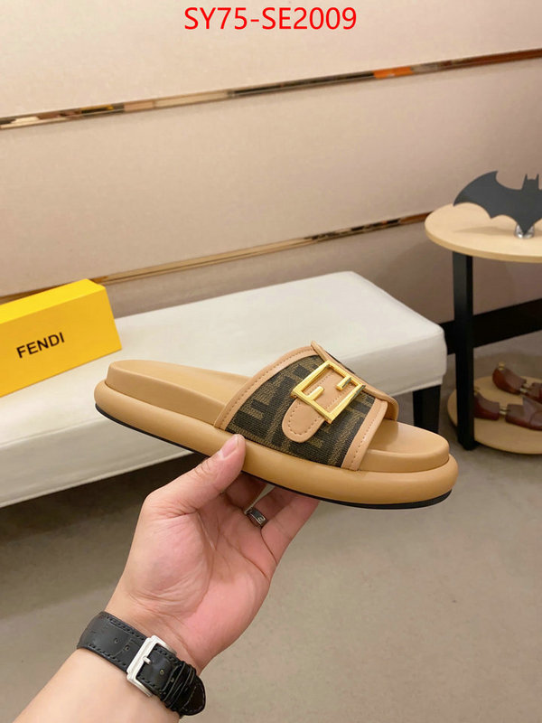 Men Shoes-Fendi,2023 luxury replicas , ID: SE2009,$: 75USD