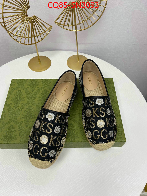 Women Shoes-Gucci,the quality replica , ID: SN3093,$: 85USD