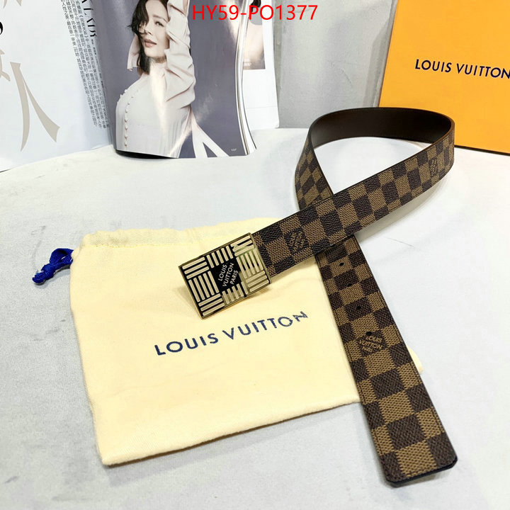 Belts-LV,from china , ID: PO1377,$: 59USD