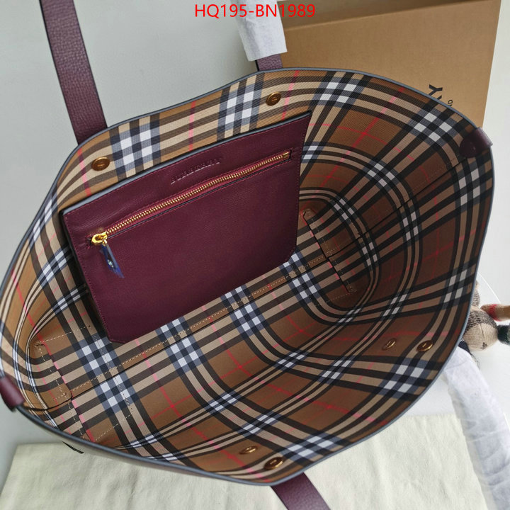 Burberry Bags(TOP)-Handbag-,1:1 clone ,ID: BN1989,$: 195USD