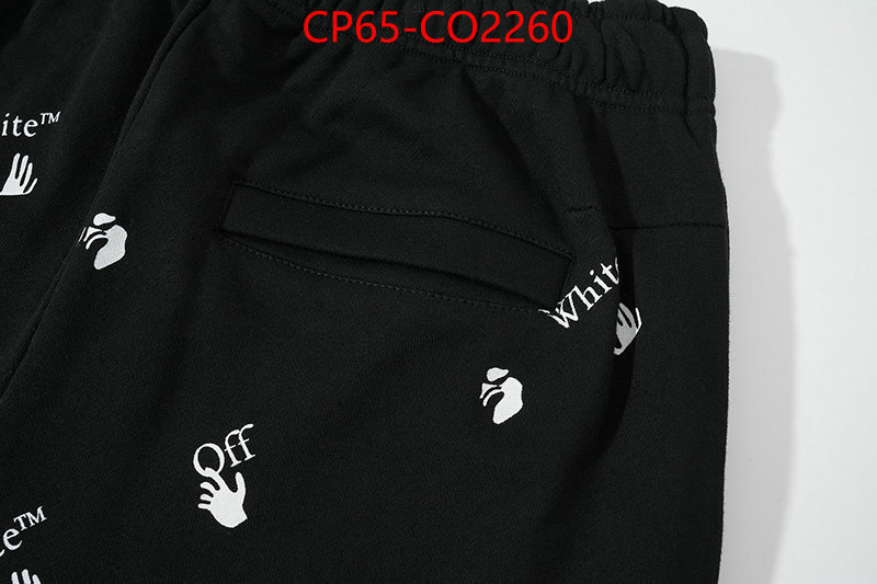 Clothing-OffWhite,best quality fake , ID: CO2260,$: 65USD