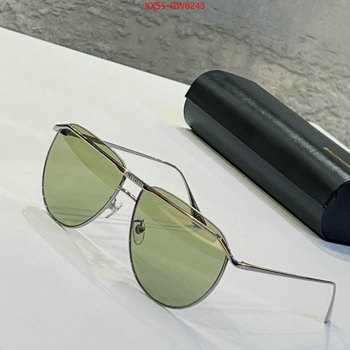 Glasses-Balenciaga,top quality replica , ID: GW6243,$: 55USD