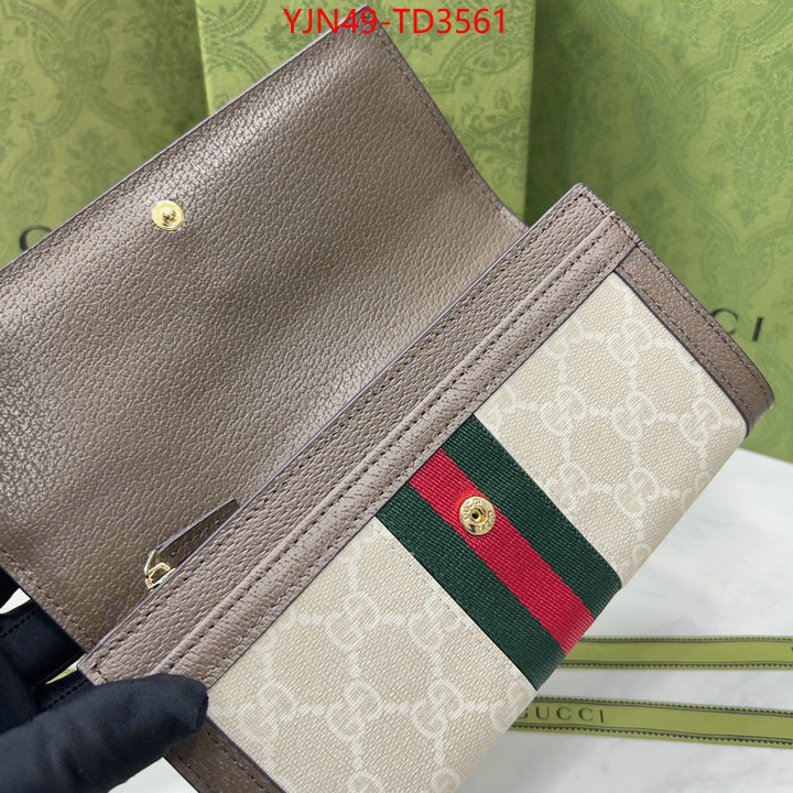 Gucci Bags(4A)-Wallet-,website to buy replica ,ID: TD3561,$: 49USD