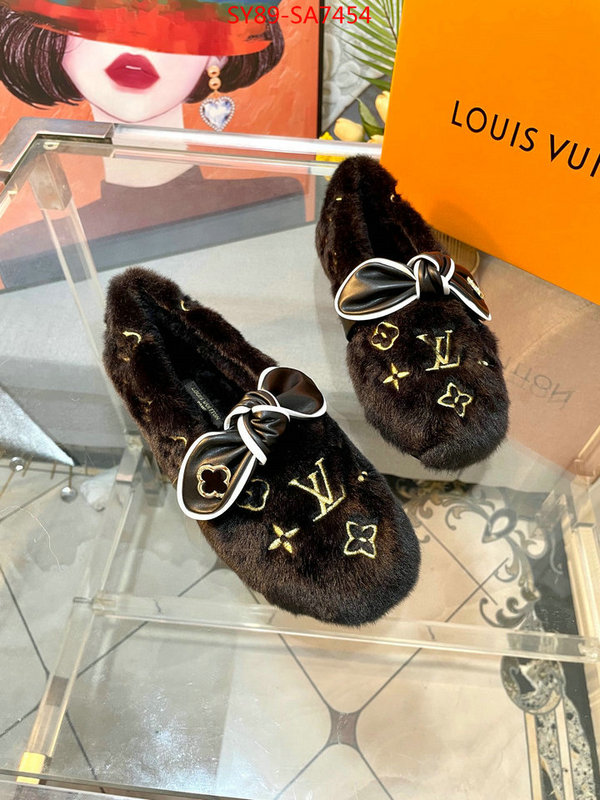 Women Shoes-LV,found replica , ID: SA7454,$: 89USD