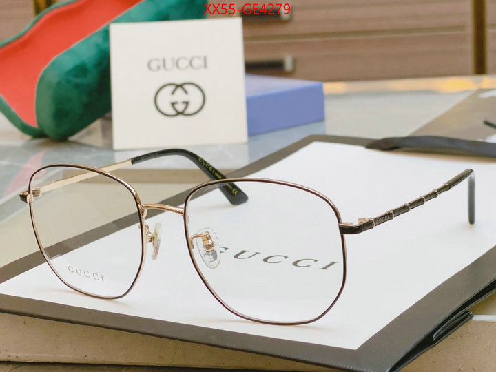 Glasses-Gucci,high quality happy copy , ID: GE4279,$: 55USD