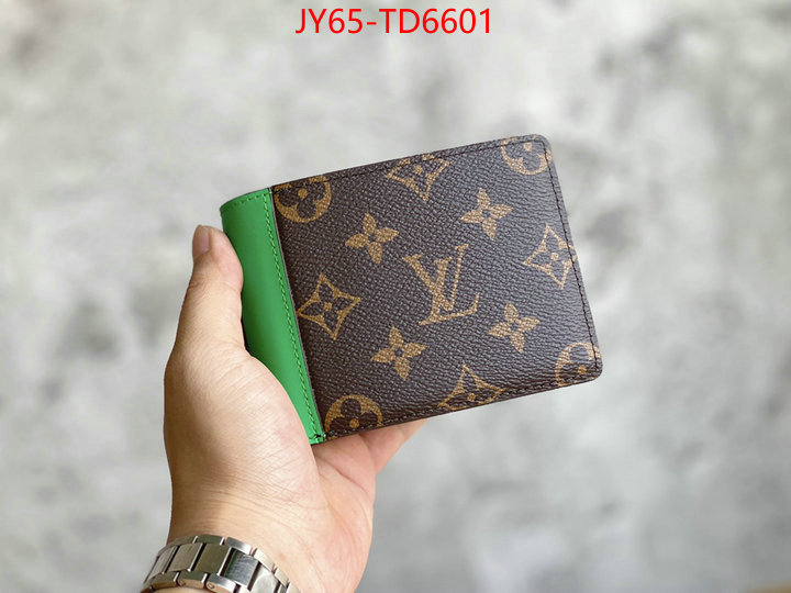 LV Bags(TOP)-Wallet,ID: TD6601,$: 65USD