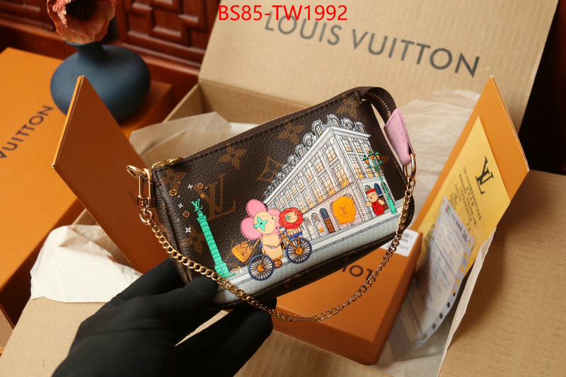 LV Bags(TOP)-Wallet,ID: TW1992,$: 85USD