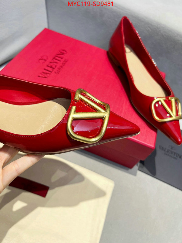 Women Shoes-Valentino,wholesale replica shop , ID: SD9481,$: 119USD