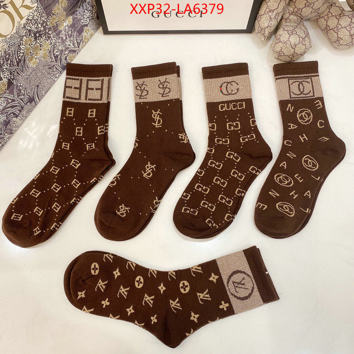 Sock-Gucci,at cheap price , ID: LA6379,$: 32USD