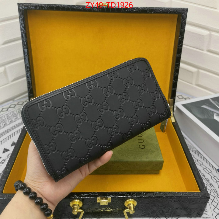 Gucci Bags(4A)-Wallet-,luxury shop ,ID: TD1926,$: 49USD