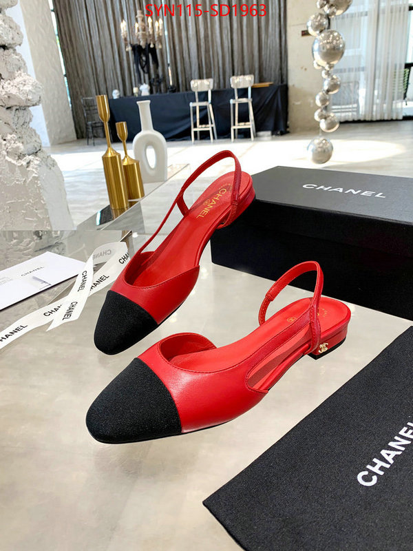 Women Shoes-Chanel,high quality 1:1 replica , ID: SD1963,$: 115USD