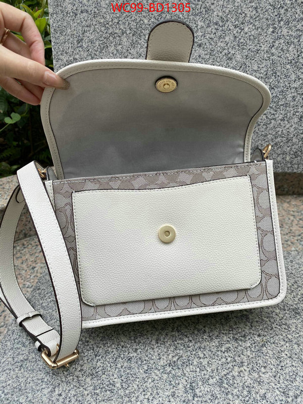 Coach Bags(4A)-Diagonal,best replica 1:1 ,ID: BD1305,$: 99USD