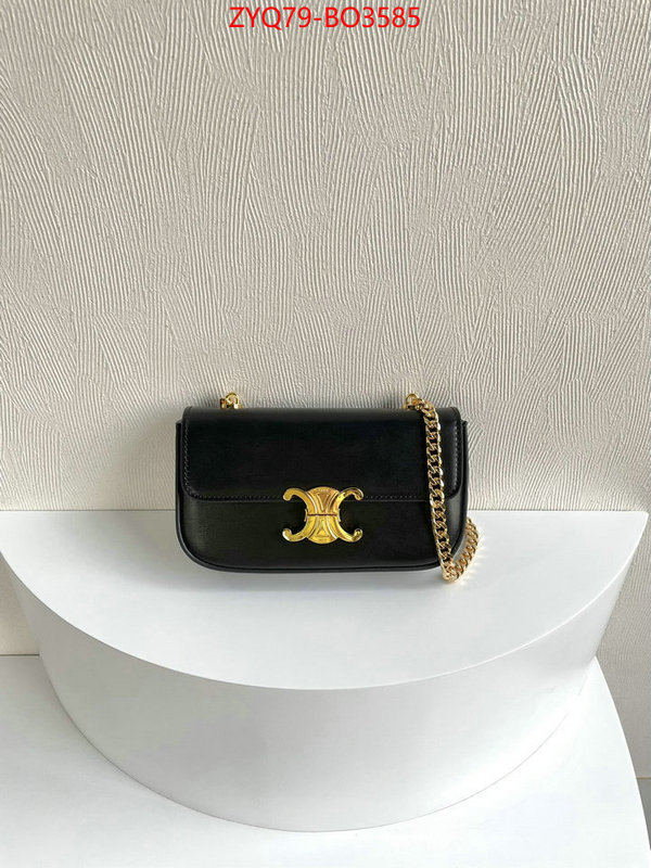 CELINE Bags(4A)-Triomphe Series,hot sale ,ID: BO3585,$: 79USD