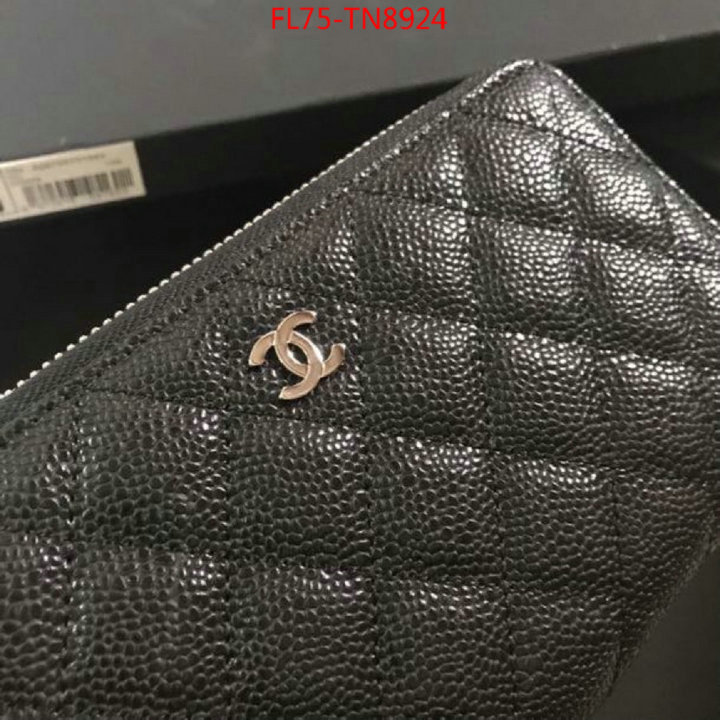 Chanel Bags(4A)-Wallet-,ID: TN8924,$: 75USD