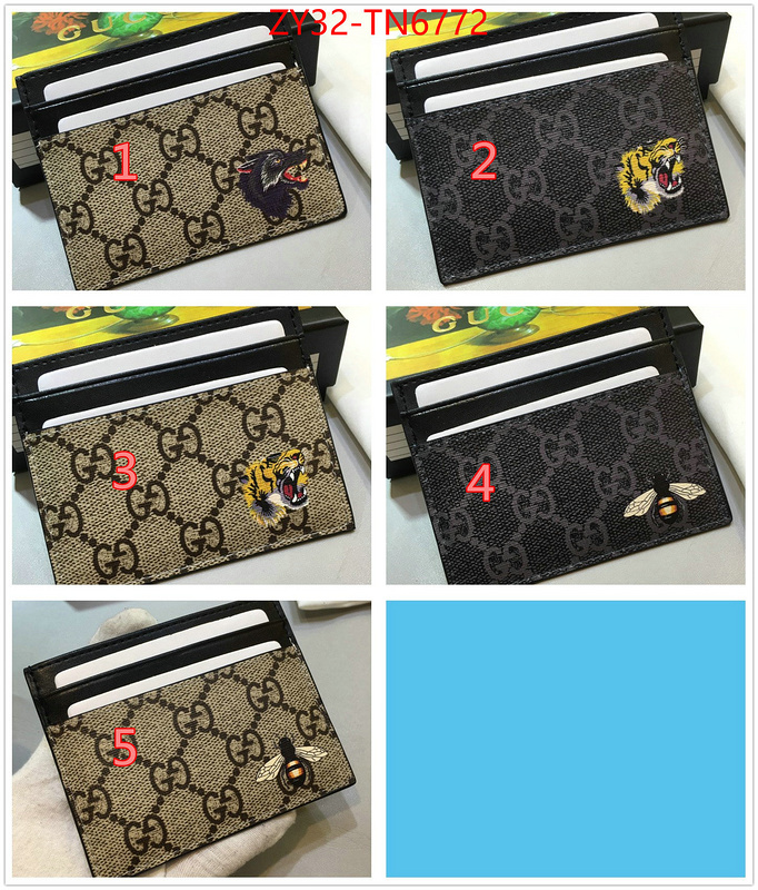 Gucci Bags(4A)-Wallet-,ID: TN6772,$: 32USD