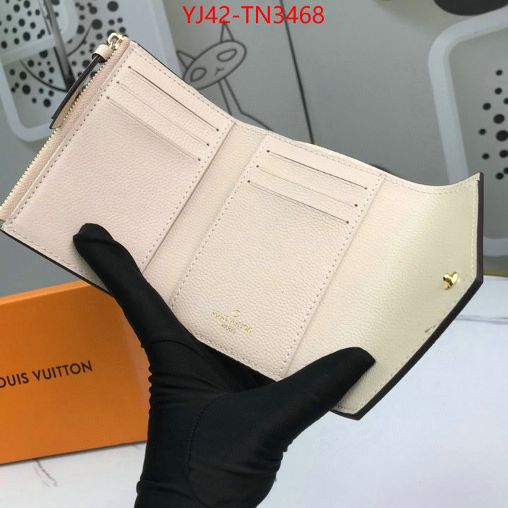 LV Bags(4A)-Wallet,ID: TN3468,$: 42USD