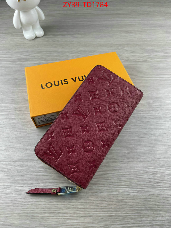 LV Bags(4A)-Wallet,ID: TD1784,$: 39USD