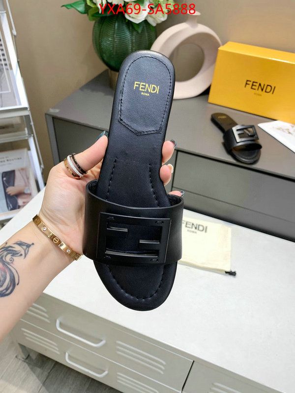 Women Shoes-Fendi,where can you buy replica , ID: SA5888,$: 69USD