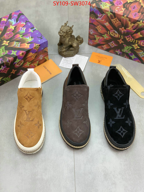 Men Shoes-LV,wholesale imitation designer replicas , ID: SW3074,$: 109USD