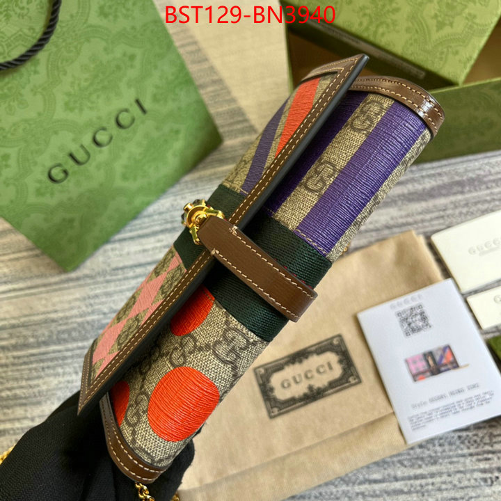 Gucci Bags(TOP)-Diagonal-,fashion ,ID: BN3940,$: 129USD