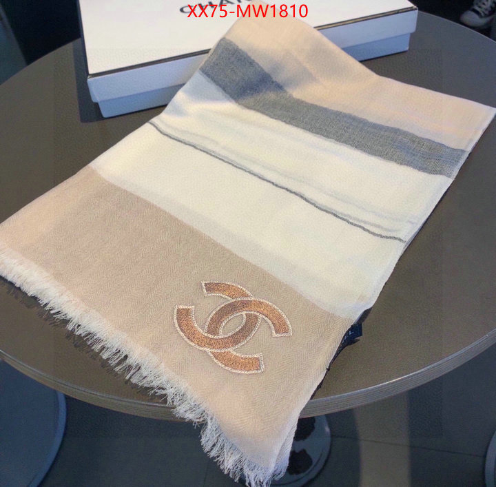 Scarf-Chanel,fake designer , ID: MW1810,$: 75USD