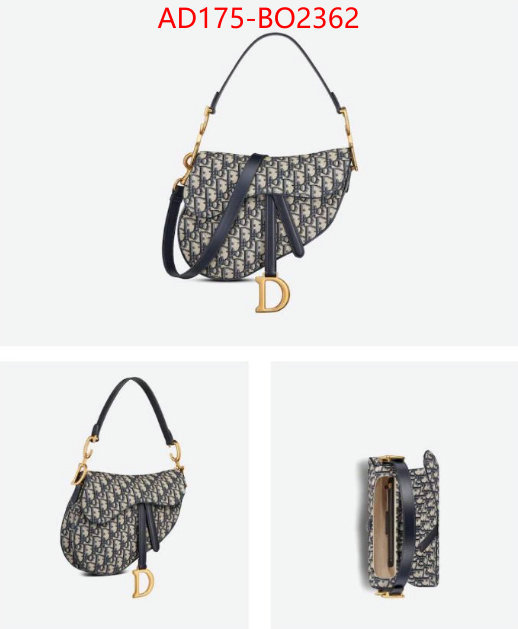 Dior Bags(TOP)-Saddle-,ID: BO2362,$: 175USD