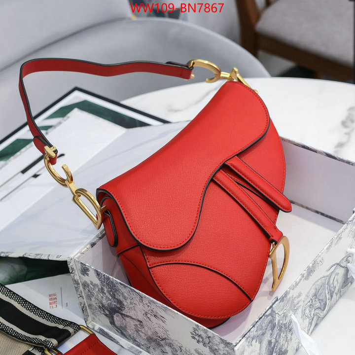 Dior Bags(4A)-Saddle-,ID: BN7867,$: 109USD