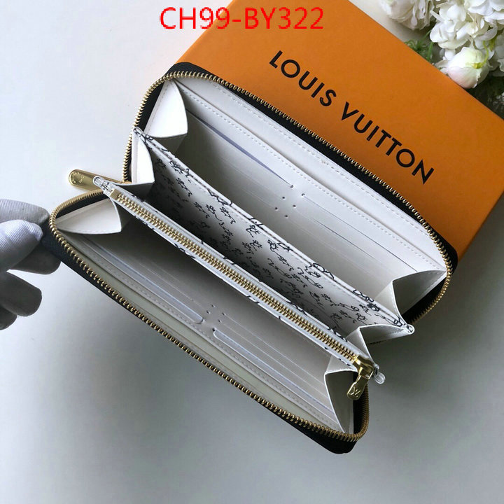 LV Bags(TOP)-Wallet,ID: BY322,$:99USD
