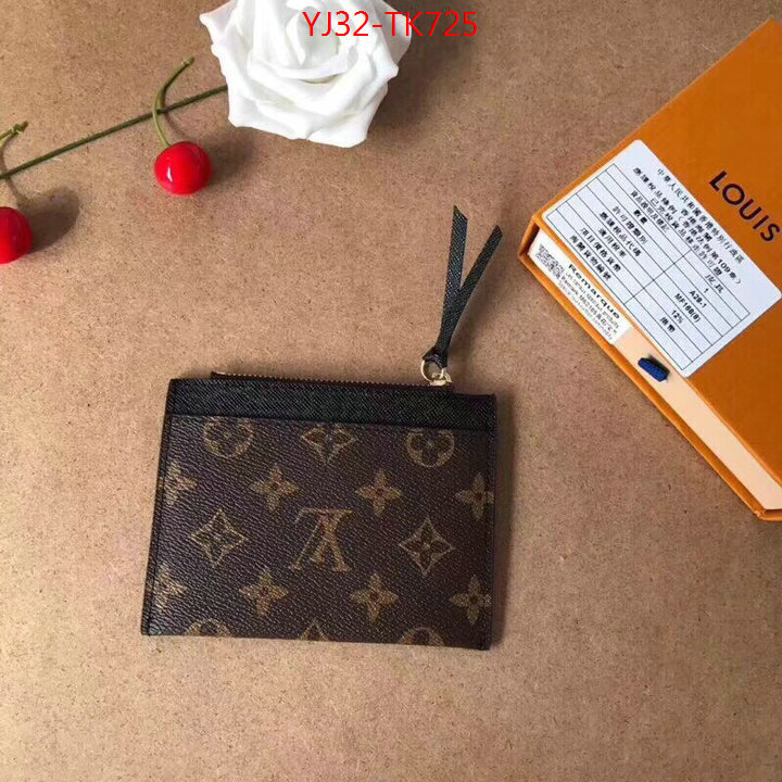 LV Bags(4A)-Wallet,ID: TK725,$:32USD