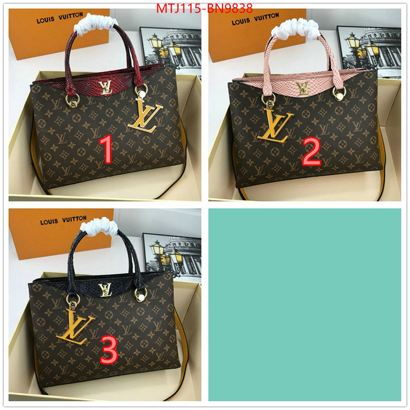 LV Bags(4A)-Handbag Collection-,ID: BN9838,$: 115USD