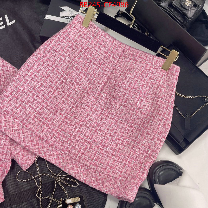 Clothing-Chanel,aaaaa , ID: CE4986,$: 245USD