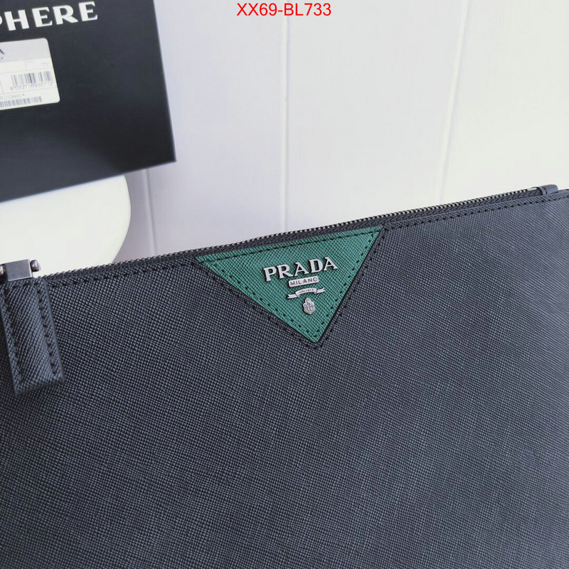 Prada Bags(TOP)-Clutch-,ID: BL733,$:69USD