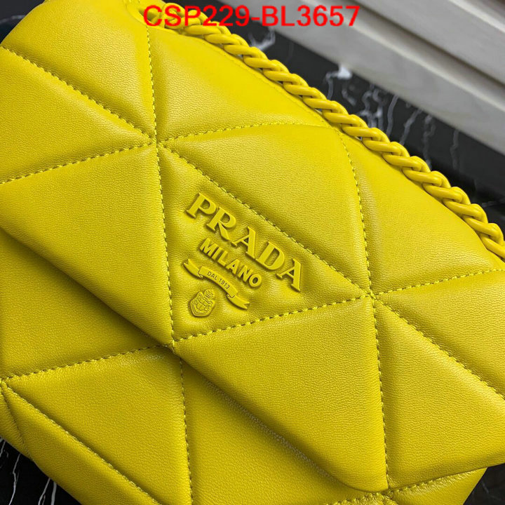 Prada Bags(TOP)-Diagonal-,ID: BL3657,$: 229USD