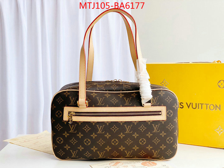 LV Bags(4A)-Handbag Collection-,ID: BA6177,$: 105USD