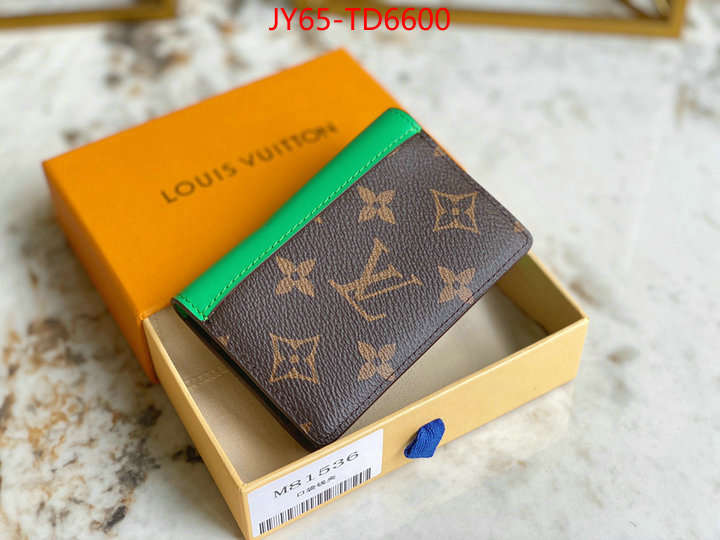 LV Bags(TOP)-Wallet,ID: TD6600,$: 65USD